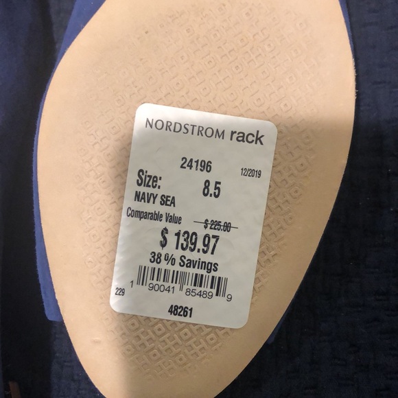 Tory Burch shoes blue suede worn 2x but in superb condition - Picture 5 of 8